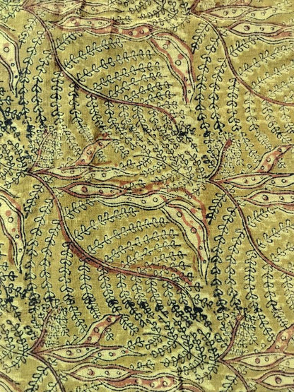 KALAMKARI : ANAR YELLOW: MANJISTA