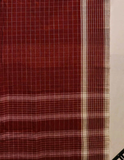 GEOMETRIC SAREE :KATHA:MADDER;