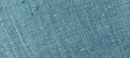 ORGANIC SOLID FABRIC :  INDIGO GREEN
