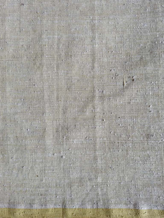 ORGANIC CROSS COLOUR FABRIC : ANAR YELLOW : RATAN JYOTHI
