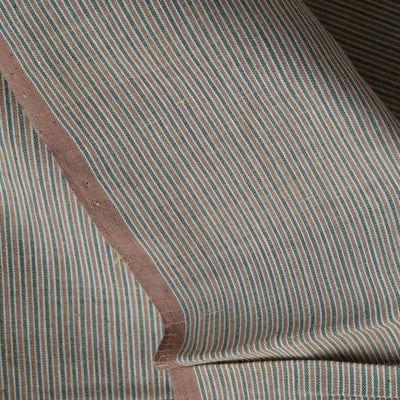 Pin Stripes : Katha Brown : Olive Green : Kora