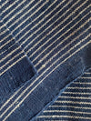 GEOMETRIC FABRIC : DARK INDIGO : KORA