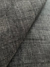 CROSS COLOUR FABRIC : BLACK : KORA