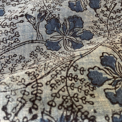 KALAMKARI : DARK INDIGO : LIGHT INDIGO : BLACK